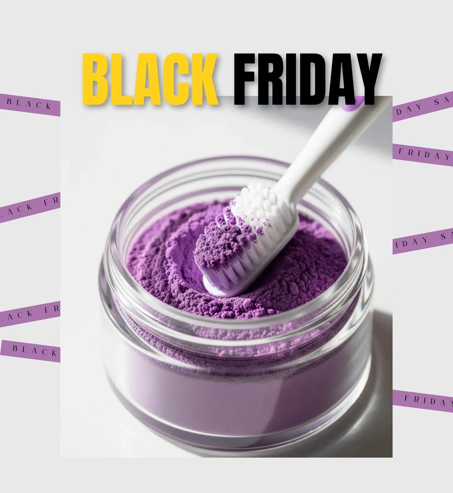 Пудра за избелване на зъби